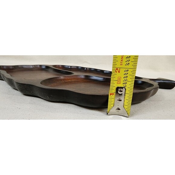 Vintage Cutler International Imperial Kayla Wood Leaf Tray (1950s–1970s) - Picture 11 of 11